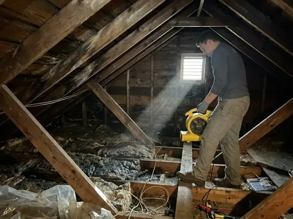 attic-water-damage-drying-proc-007 — frequently asked questions, Emergency Water Extraction & 24/7 Flood Response in Wickenb…
